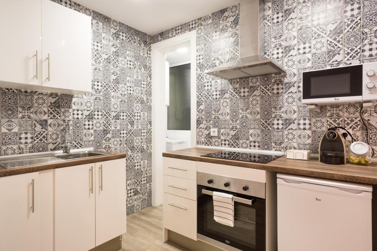 Ferienwohnung The White Flats Les Corts Barcelona Exterior foto