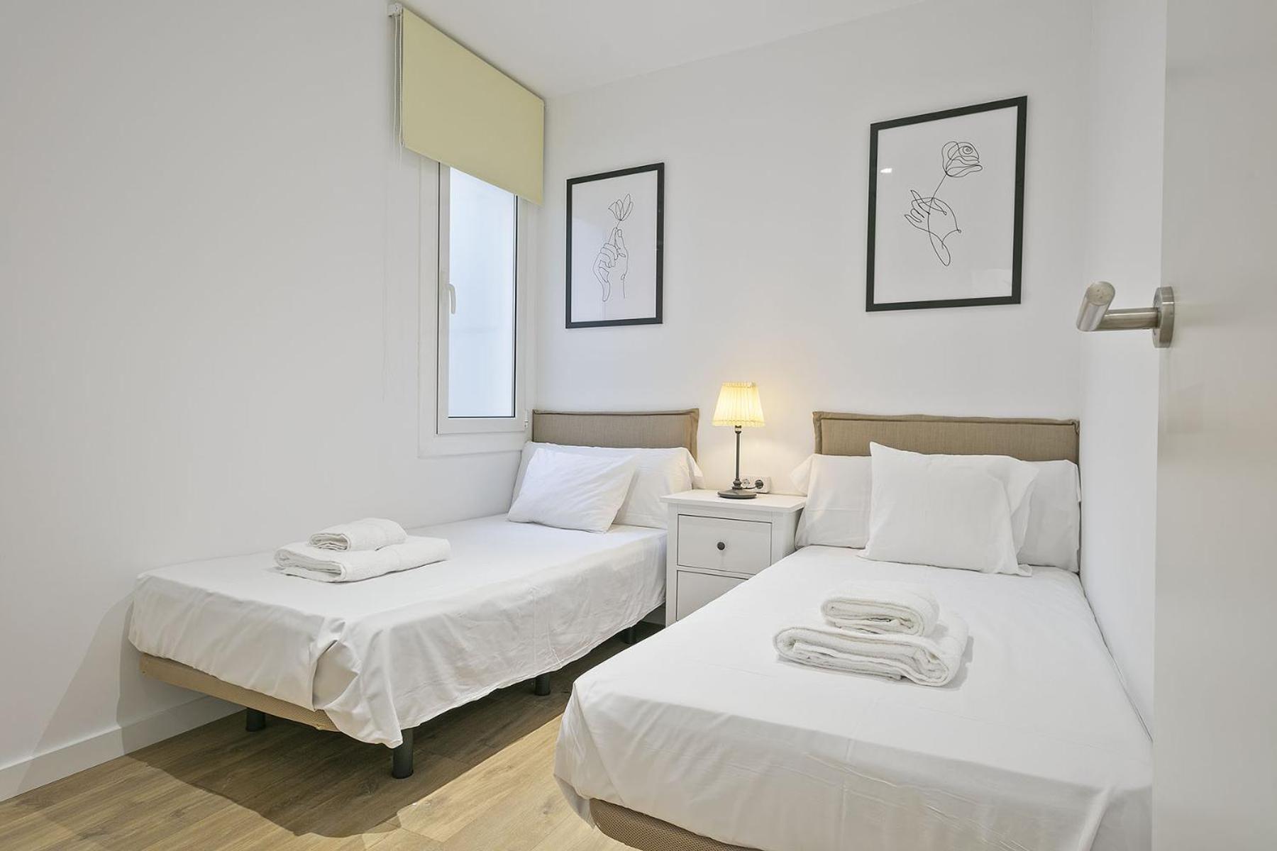 Ferienwohnung The White Flats Les Corts Barcelona Exterior foto